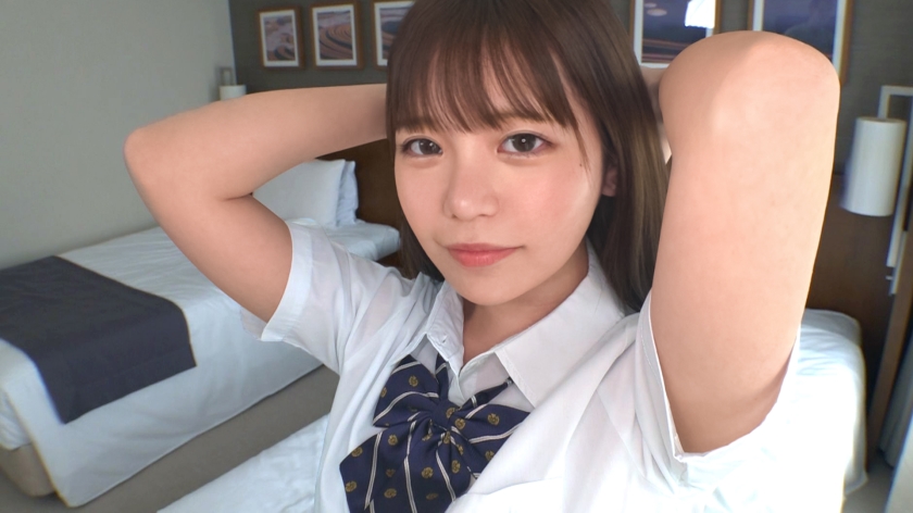 345SIMM-787 「推し」に貢ぐためにしに来た色白ちゃん！好きなアイドルのためならオジサンの子種も悦んで孕める、激かわ巨乳！【あみちゃん】 (1)