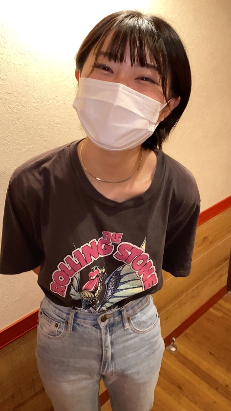 534IND-026 音楽系の専門生。P活女子とは思えない風貌の激レア短髪美少女… (2)
