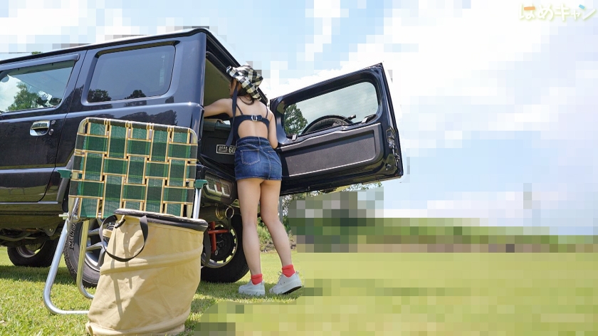 804CMP-006 【晴天のキャンプ場で汗かきながら腰を振る！】こんなにキモチイことがあるなんて！！開放的になった美少女はモチロン中出しOKです！！大自然なんで！！ (1)